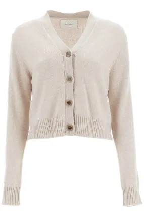 'cropped cashmere cardigan '