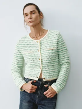 Cropped Skinny Knitted Cardigans