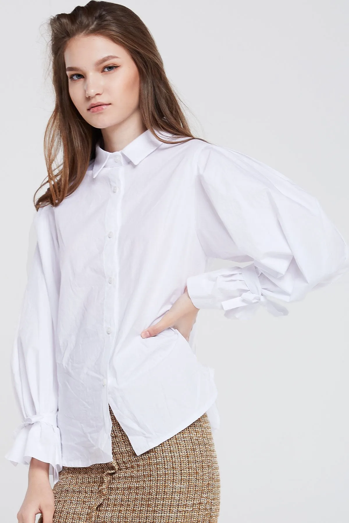 Felicity Boxy Volume Shirt