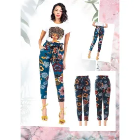 Floral High Waisted Pant 