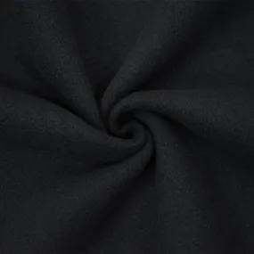 Gray-Black Wool Texture-Solid Double Sided Coating Woven Fabric