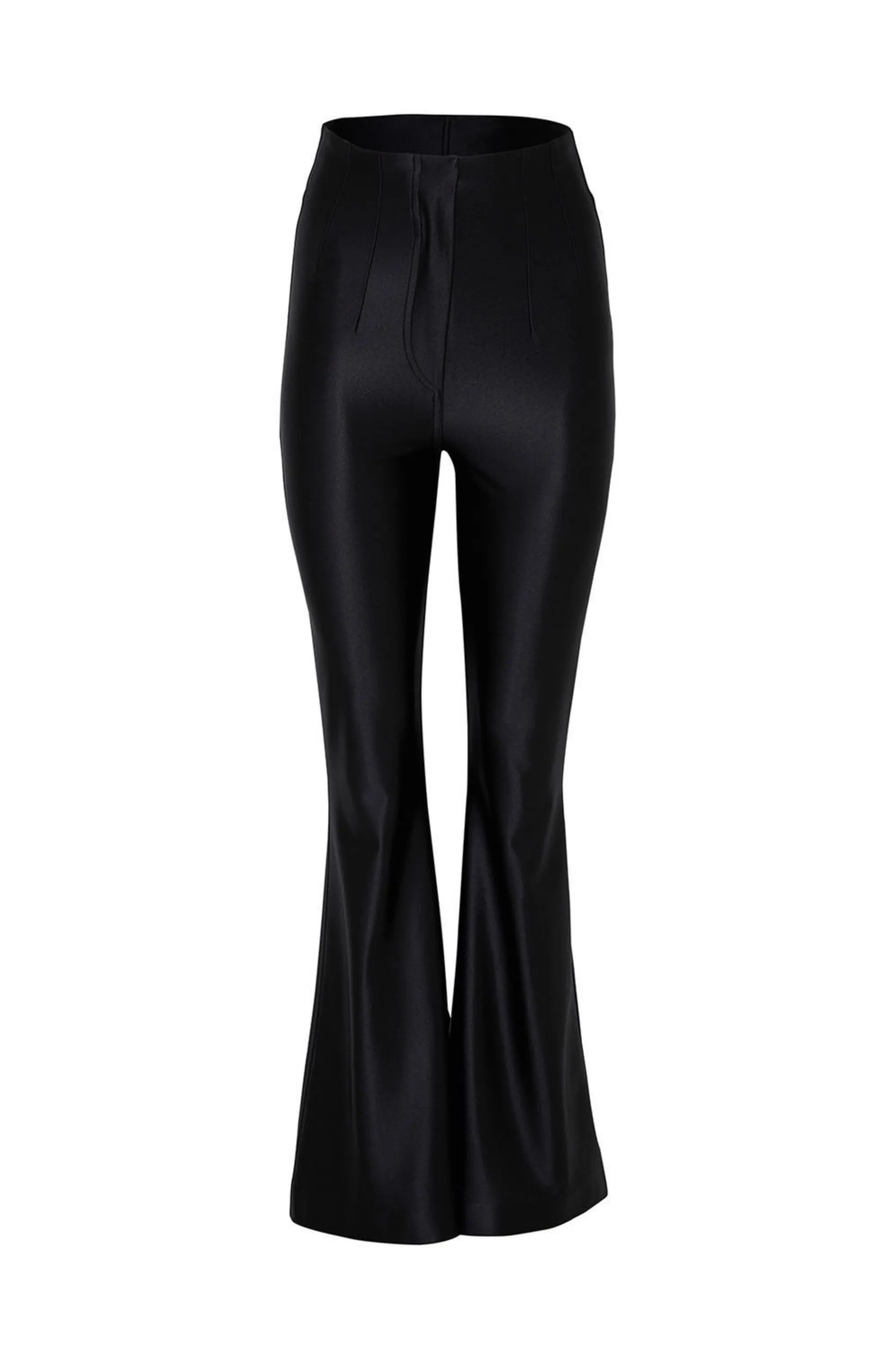 High-Waisted Slit Pants (Final Sale)