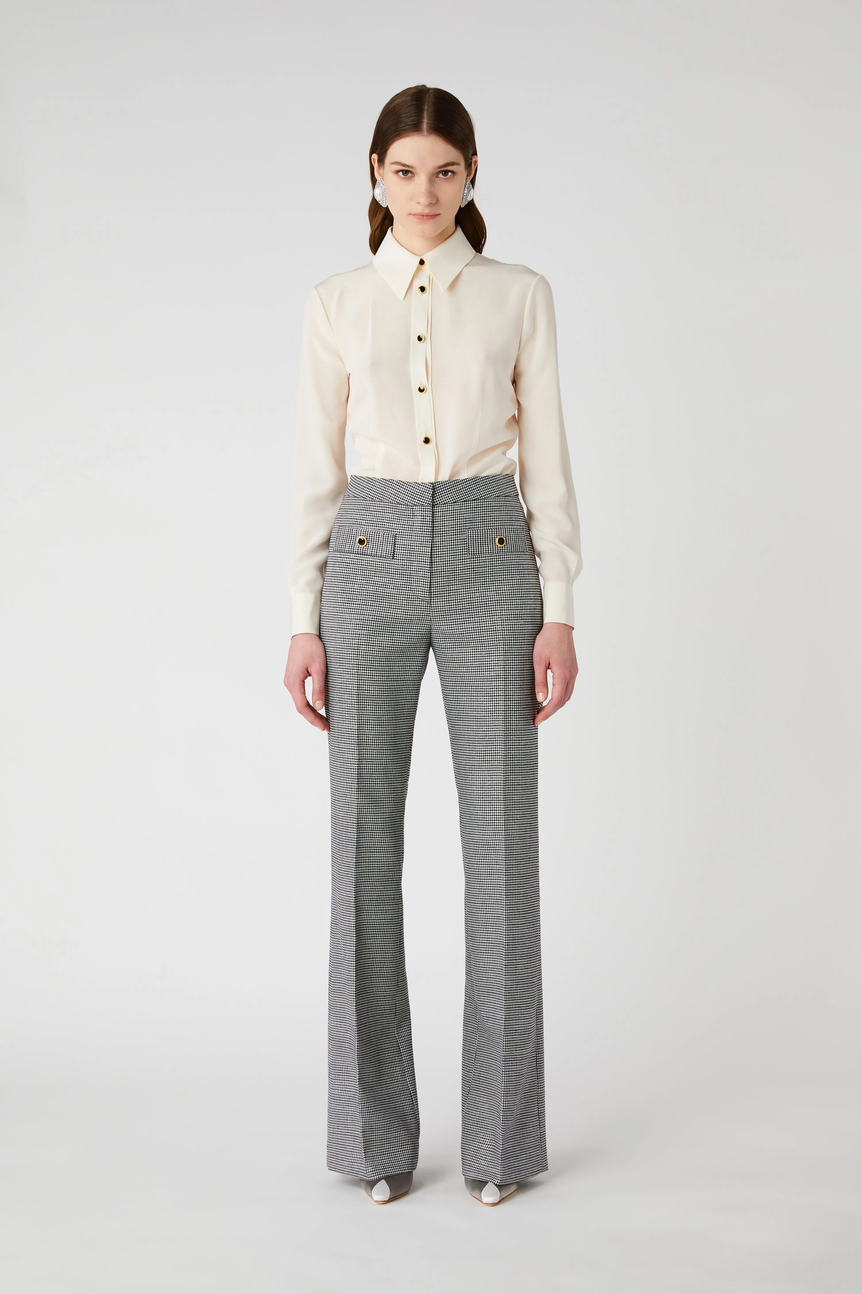 HIGH WAISTED TROUSERS