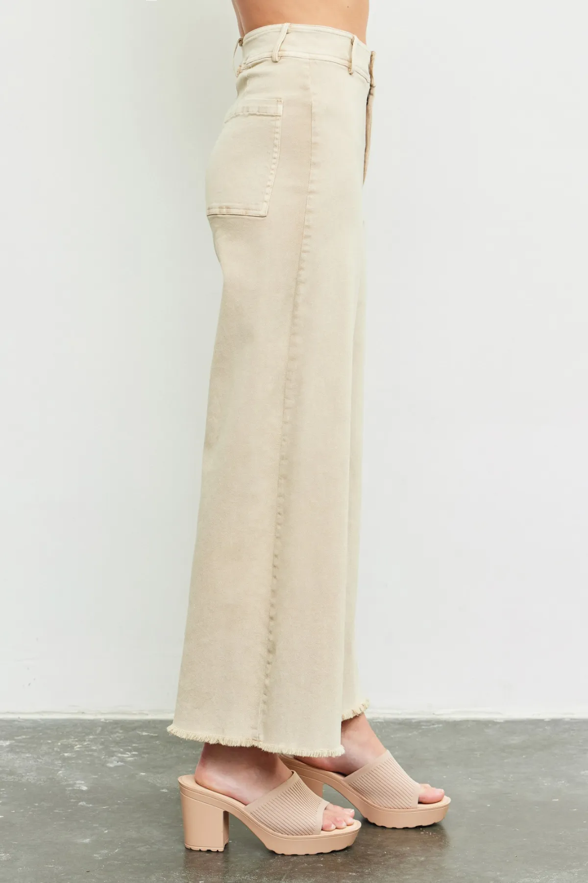 High Waisted Wide Leg Pants