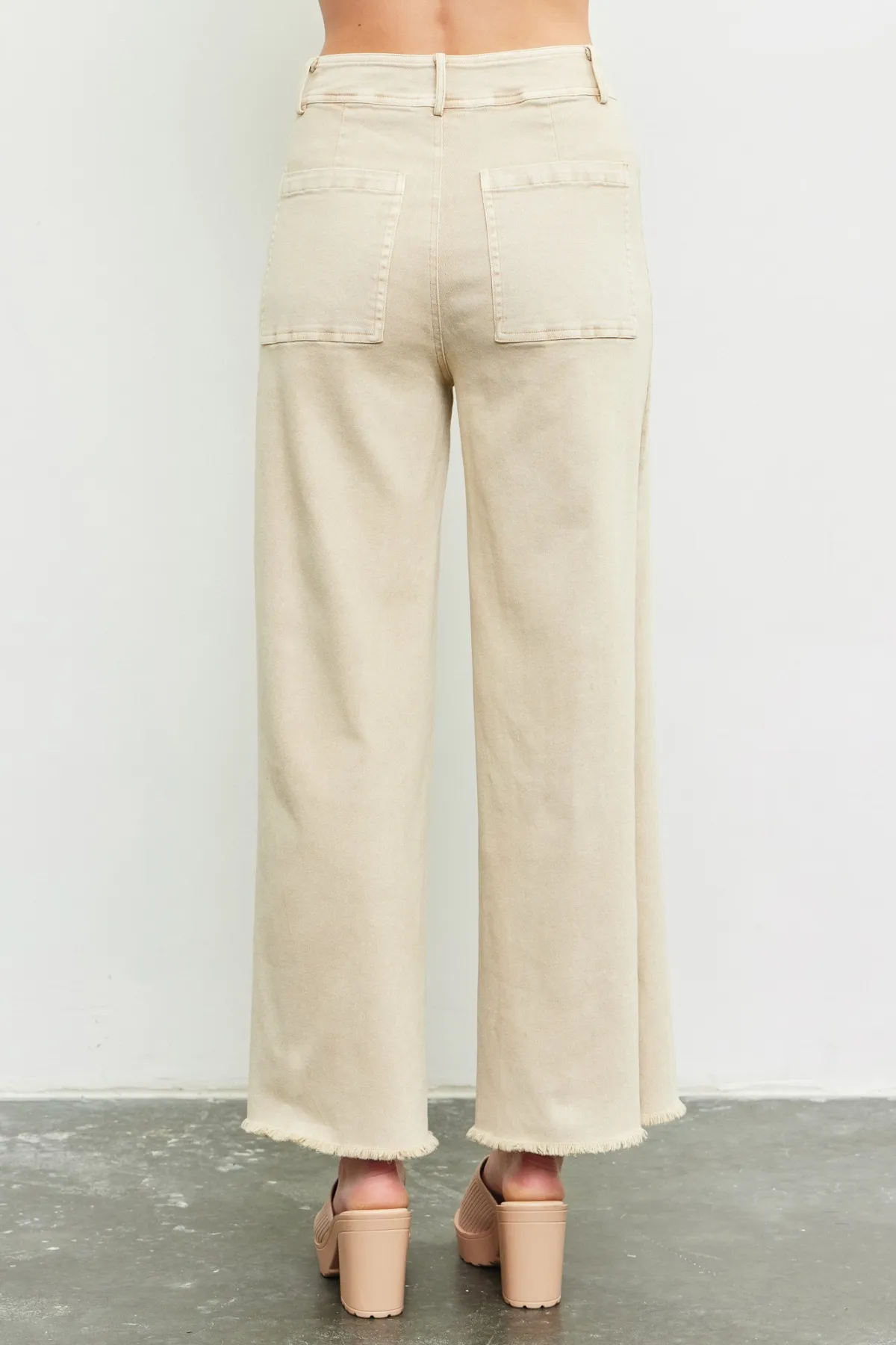 High Waisted Wide Leg Pants