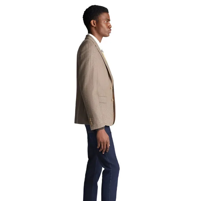 ID80088-Remus Beige Herringbone Jacket