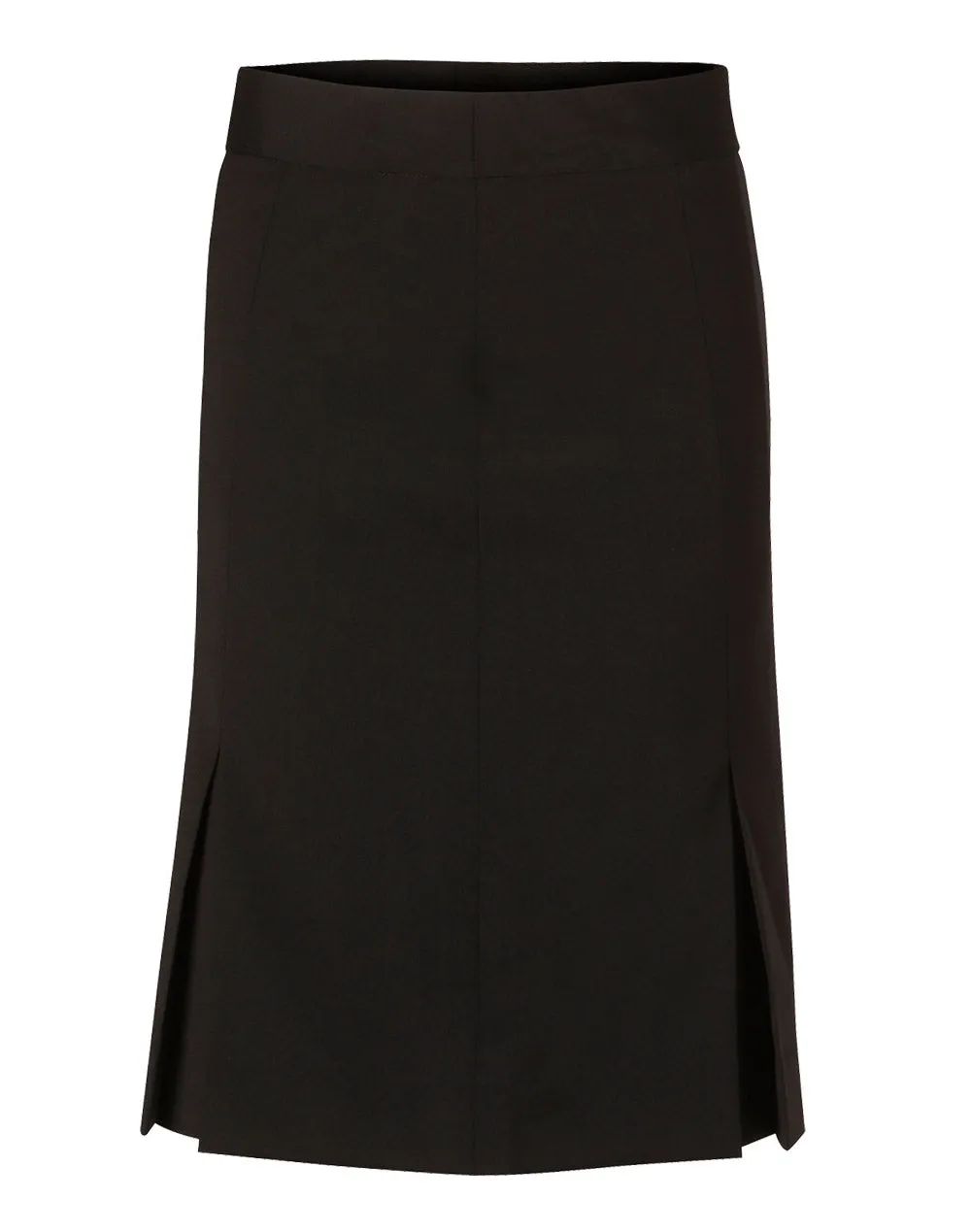 Ladies Wool Stretch Pleated Skirt - M9473