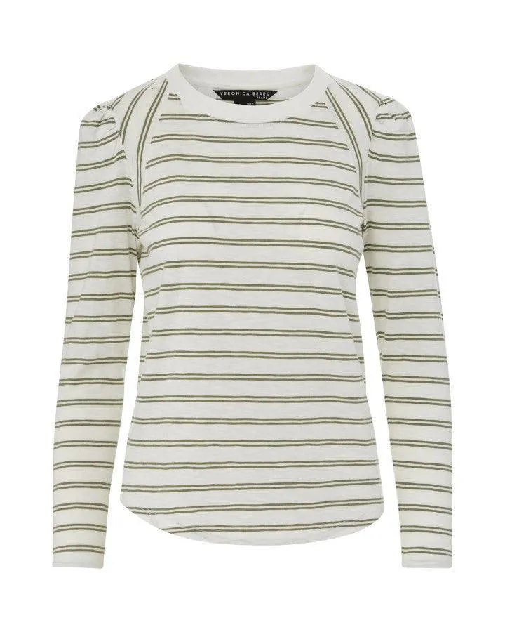 Mason Baseball Sage Striped Tee