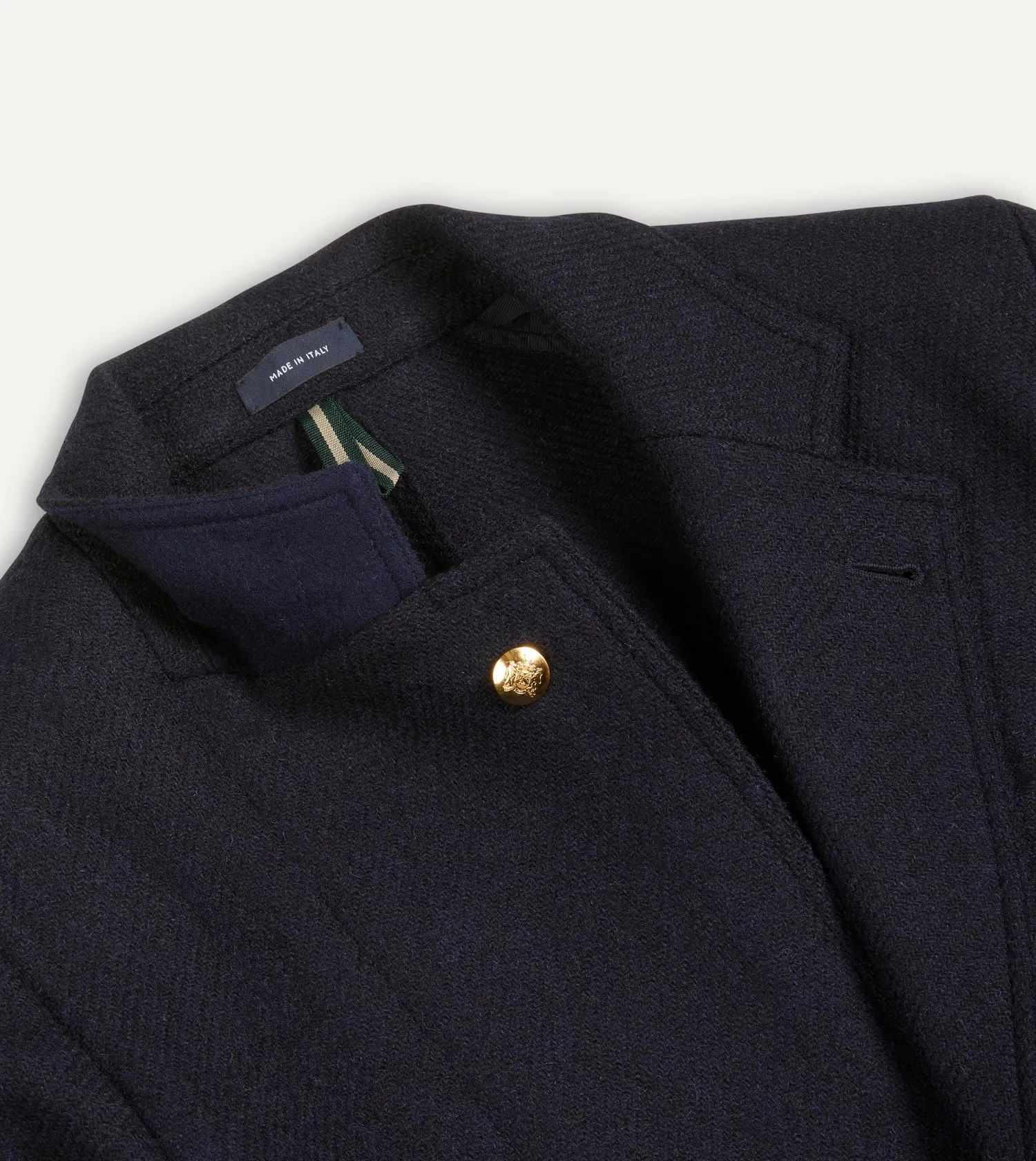 Navy Harris Tweed Games Blazer MK. VII