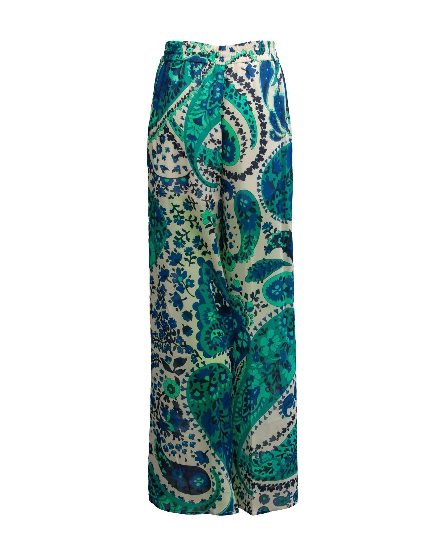 Paisley Wide Leg Pant