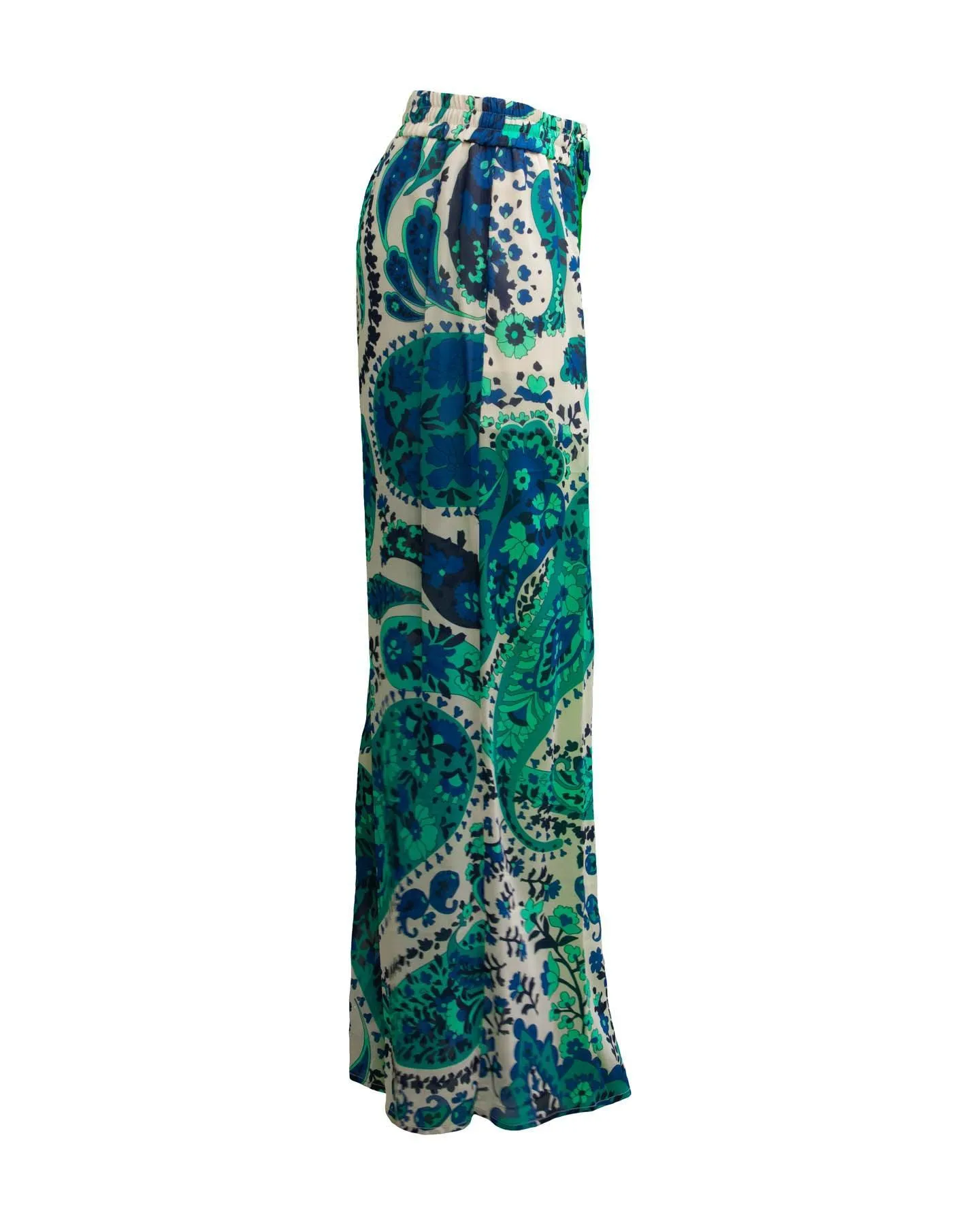 Paisley Wide Leg Pant