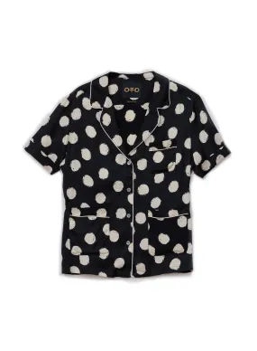 Short Sleeve Polka Dot Shirt