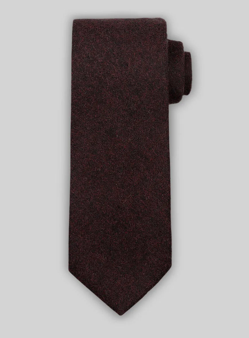 Tweed Tie - Melange Wine