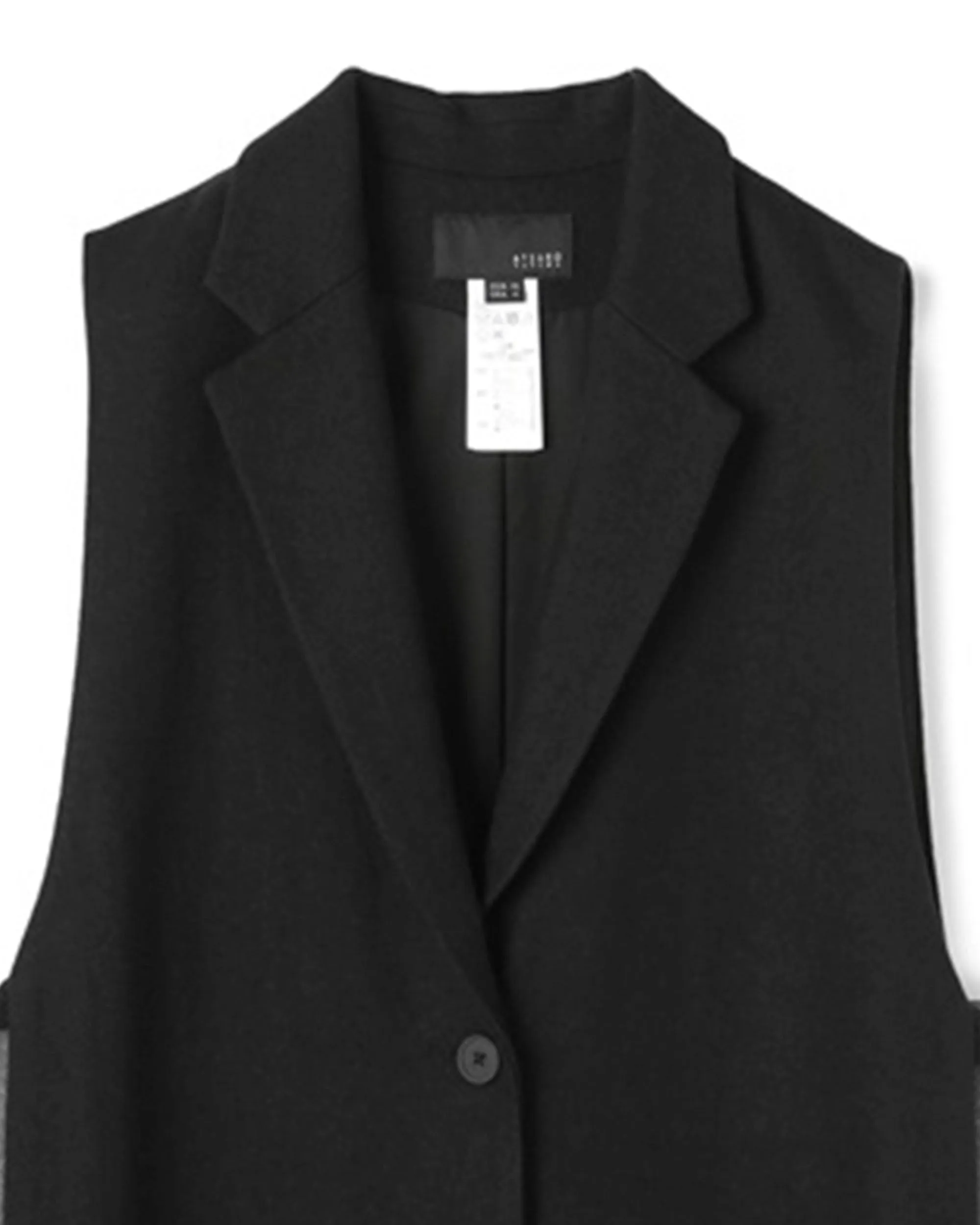 Wool Mix 2Way Gilet