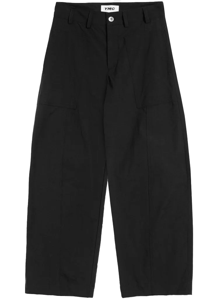 YMC Peggy Trousers in Japanese Black